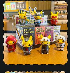 ポケモン団員ごっこピカチュウ コレクション 全7種(中国正規版)箱