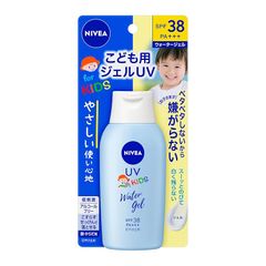 ニベアＵＶ ウォータージェルこども用 120g SPF38 日焼け止め 塗りやすい デリケートな肌を守る 0