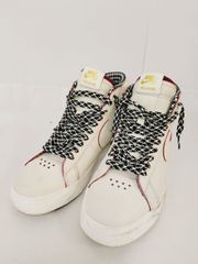 NIKE SB Blazer Mid Sail Welcome Skateboarding Sail ハイカットスニーカー サイズ27.5 白 ナイキ メンズ 紐付  コラボ ウェルカム スケートボーディング