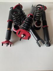 30プリウス車高調 フルタップ減衰調整36段 ピロアッパー仕様