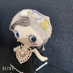 イーマリーちゃんハンドメイドターバン風カチューシャ