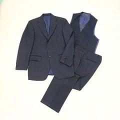 SONSY DAISY　スリーピース　メンズスーツ3点セット　ジャケット、ベスト、スラックス　グレー　サイズA5