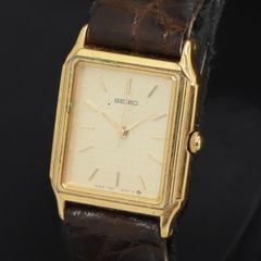 SEIKO セイコー メンズ クォーツ腕時計 5P31-5180 稼働品 和紙目