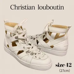 ★ クリスチャンルブタン Christian louboutin スニーカー ハイカット　size 42 （27cm）