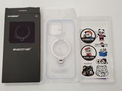★CASEKOO iPhone 16 Pro Max 用 ケース 米軍MIL規格 耐衝撃 MagSafe対応 高耐久性【横縦両立・角度自由調整】