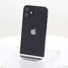 〔中古品〕 iPhone12 mini 128GB ブラック MGDJ3J／A SIMフリー【262】
