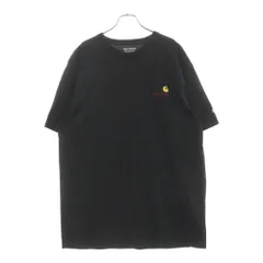 WACKO MARIA (ワコマリア) 20AW ×Carhartt WIP AMERICAN SCRIPT S/S TEE カーハート ロゴ半袖Tシャツ ブラック