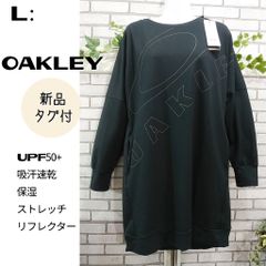 L■新品タグ付■高機能 スポーティー ワンピース■OAKLEY オークリー■紫外線カット・ストレッチ■ブラック