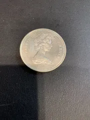 カナダ 純銀 1オンス  エリザベス2世 カナダ 1DOLLAR 銀貨 1967年 エリザベス2世 XF | ミスターコインズ