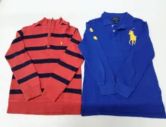 POLO RALPH LAUREN/ポロラルフローレン　長袖　140cm　2枚セット【中古品】