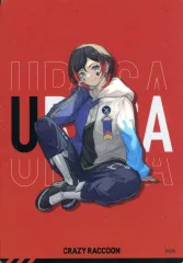【中古】シール・ステッカー うるか ステッカー ノーマル(全身) Crazy Raccoon チップス 特典