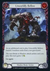 【中古】Flesh and Blood MON152[C]：(Rainbow Foil)Unworldly Bellow (3)