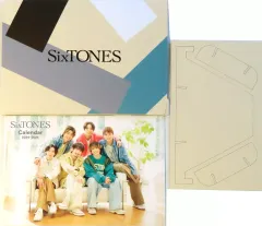 【中古】カレンダー SixTONES カレンダー 2024-2025 #ストカレ ファンクラブ会員限定