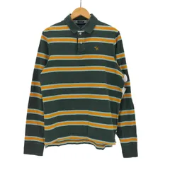 アバクロ　A&F　ラガーシャツ　ラグビー　ヴィンテージ　Ⅼ　深緑　厚手生地　古着 2025年最新】アバクロ ラガーシャツの人気アイテム - メルカリ
