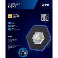TAKENOW WL4020 充電式LED投光器