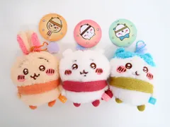 3体セット ちいかわ・うさぎ・ハチワレ ぬくぬくの装いマスコット(タグ付き)