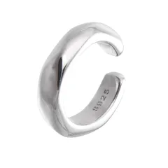 【迅速発送】SEIYA INTERNATIONAL イヤーカフ メンズ 片耳 イヤリング シルバー925 (シルバー)