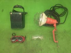 【中古】投光器 マスク セット