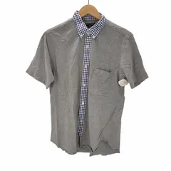 コムデギャルソンオム COMME des GARCONS HOMME 09SS カットソー地 チェック切替 BDシャツ メンズ JPN：S のサムネイル
