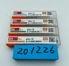 日進工具NS TOOL MX445 φ2×10 超硬エンドミル 5本セット - メルカリ