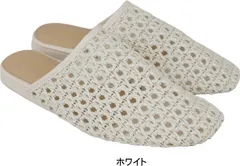 サイズ小さめ サンダル レディース グルカサンダル メッシュサンダル フラット ペタンコ ローヒール ミュール 2.5cm ヒール 旅行 レジャー つっかけ msls254 ホワイト S（22.0～22.5cm）