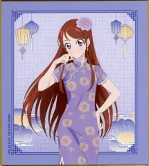 【中古】紙製品 紫吹蘭(全身) 「アイカツ! 10th STORY ～未来へのSTARWAY～ アニメイトフェア 描き下ろし チャイナドレスver. トレーディングミニ色紙」