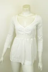 80%OFF 新品 ガス GAS 春夏コットン100%カットソートップスS LCS359 アウトレット