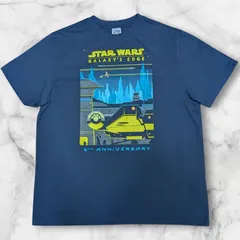 ディズニー　tシャツ　スターウォーズ　tシャツ　スターウォーズギャラクシーエッジ　アート　tシャツ　５周年記念　チューバッカ　Ｒ２Ｄ２　ＢＢ８　アトラクション　-to　starwars　アメリカ　ディズニーランドリゾート　ウォルトディズニーワールド
