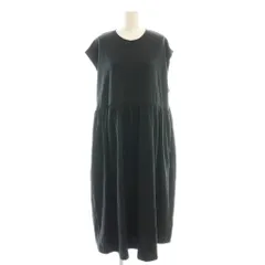 フリークスストア FREAKS STORE ワンピース ミモレ ロング ノースリーブ 黒 ブラック /AT ■OS ■GY48