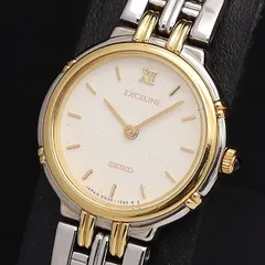 【良品】SEIKO クォーツ 4N20-0630 エクセリーヌ石付 ゴールド 2025年最新】seiko 4N20の人気アイテム - メルカリ