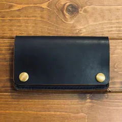 【MTW-01】トラッカーウォレット　3層　茶芯