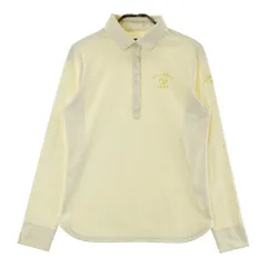 サイズ：M CALLAWAY キャロウェイ 2022年モデル 長袖ポロシャツ ストライプ柄 イエロー系 [240101244532]# ゴルフウェア レディース ストスト