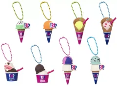 【中古】食玩 キーホルダー 全8種セット 「サーティワン アイスクリーム マスコットつきグミ」