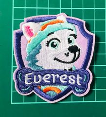パウパトロール 刺繍アイロンワッペン エベレスト