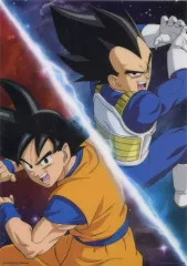 【中古】紙製品 孫悟空＆ベジータ ビジュアルシート 「一番くじ ドラゴンボールDAIMA」 I賞