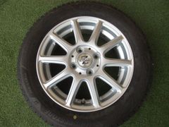 中古】 送料込み ダイハツ純正 155/65R14 スタッドレスタイヤ4