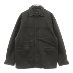 BEAMS (ビームス) CAR COACH JACKET VINTAGE加工 シープスキン カー コーチ ジャケット ブラック 11-18-0020-202のサムネイル
