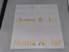 AAA CD AAA 15th Anniversary All Time Best -thanx AAA lot-(첫회 생산 한정판)
