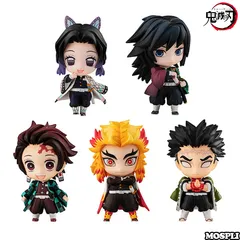 炭治郎と柱たちマスコットセット A ノンスケール彩色済完成品フィギュア 鬼滅の刃 メガハウス 未開封正規品