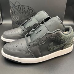 新品 27.5cm Nike Air Jordan 1 Low "Black Elephant/Safari" ナイキ エアジョーダン1 ロー "ブラックエレファント/サファリ" FB9907-001 スニーカー