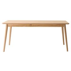 新品未使用 150cm 角を無くし丸みを帯びたフォルムのダイニング
