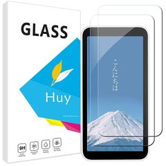 Huy for Galaxy 5G mobile wifi ガラスフイルム scr01 フイルム【2枚セッ】 日本旭硝子製 galaxy 5g mobile 強化ガラス 液晶 保護フィルム 貼り付け簡単 硬度9H 防指紋 透過率98.5% 1