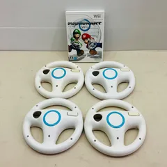 【ハンドル 4個】 【ソフト付】Nintendo Wii 純正品 Wiiハンドル RVL-024 マリオカート Nintendo 任天堂 ニンテンドー スイッチ