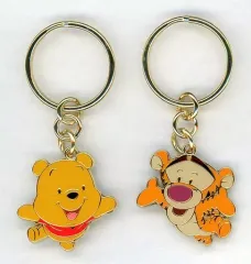 【中古】キーホルダー プーさん＆ティガー キーチェーンセット 「くまのプーさん」 東京ディズニーリゾート限定