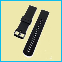 ガーミン 対応 ベルト 2 Venu 255 交換 forerunner 互換 防水 予備 シリコン 黒 22mm 消耗 交換バンド 4 vivoactive シリコンバンド Garmin [wumio]