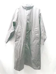 ■ ⊇　UNIQLO ユニクロ 24AW 長袖 コーティングロングコート サイズL ダークブラウン系 レディース メンズ E  【1503050013888】