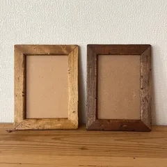 Ｌ判　フォトフレームフレーム　アンティーク加工