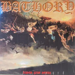 英LP Bathory Blood Fire Death BMLP6664 Black Mark Productio 未開封 /00260