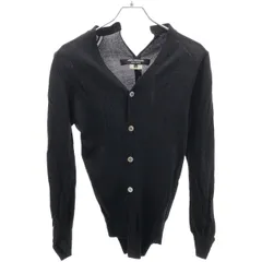 JUNYA WATANABE COMME des GARCONS ジュンヤワタナベ コムデギャルソン 09SS ウールニットカーディガン JC-N004 ブラック Sのサムネイル