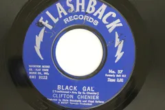 米7” Clifton Chenier Black Gal / Frog Legs FLB57 FLASHBACK RECORDS /00080